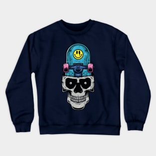 SKeleton skate Crewneck Sweatshirt